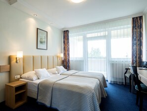 Minibar, in-room safe, desk, blackout curtains