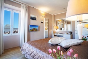 Chambre Supérieure Double ou avec lits jumeaux, 1 chambre, balcon, vue ville