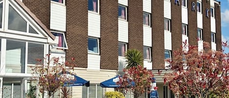 Fassade der Unterkunft