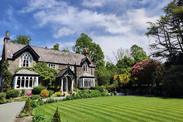 Overnatningsstedets facade