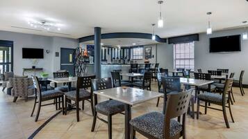 Free buffet breakfast