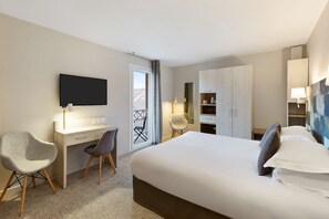 Habitación Deluxe, 1 cama King size, para no fumadores (Twin bed on request) | Ropa de cama de alta calidad y minibar 