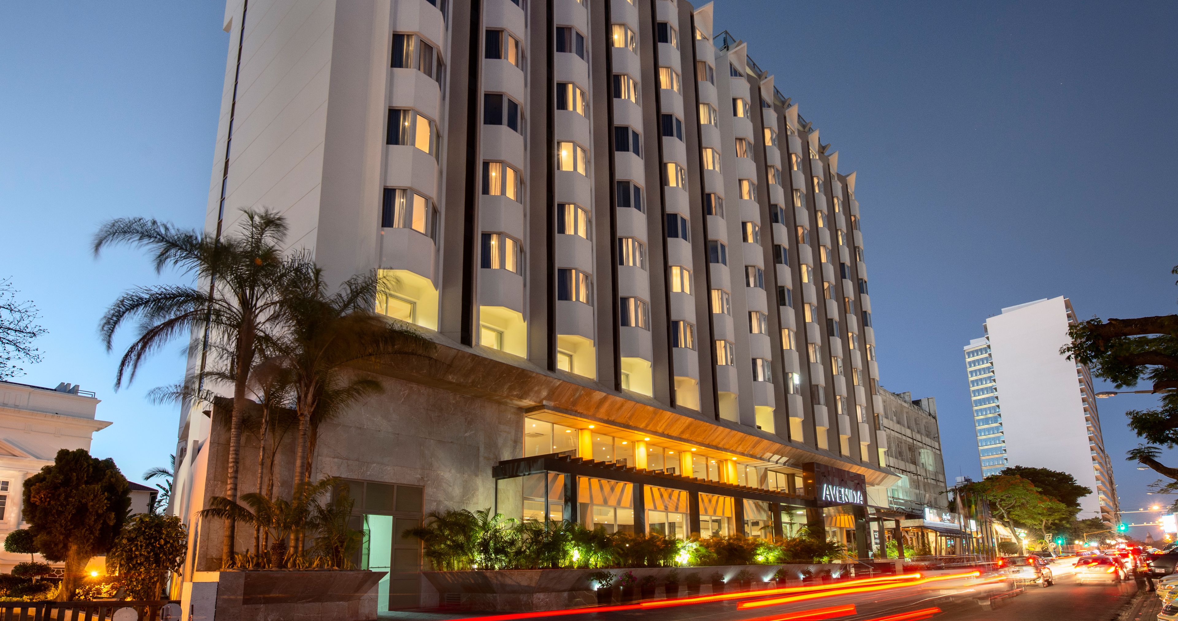 front of property – evening/night