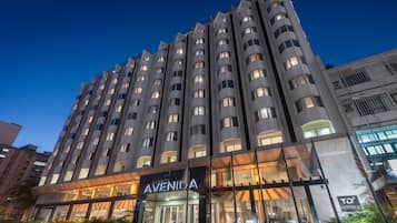 Front of property - evening/night