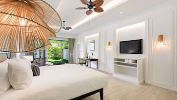 Club Room, 1 King Bed, Terrace (Garden) | Premium bedding, in-room safe, individually decorated, laptop workspace