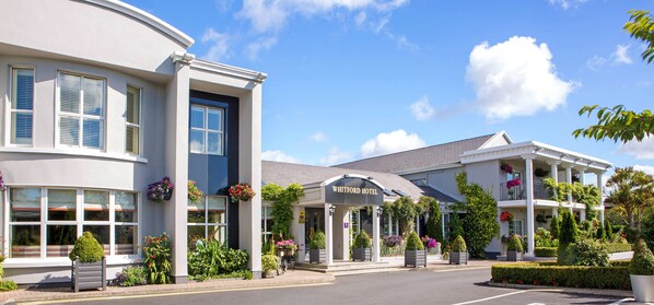 Majoituspaikan julkisivu