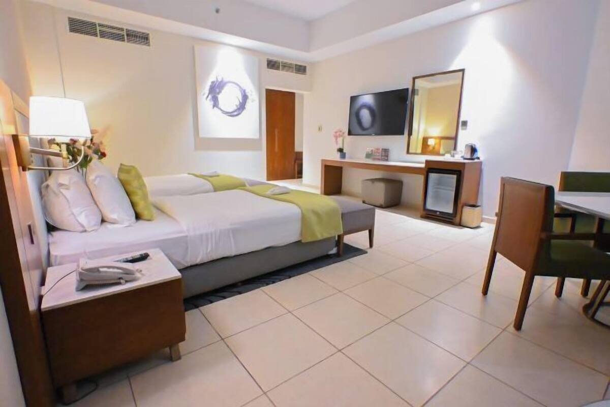 1 habitación, cubrecamas y colchones con pillow-top 