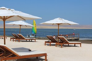 Praia particular, prática de esqui aquático, passeios de caiaque 