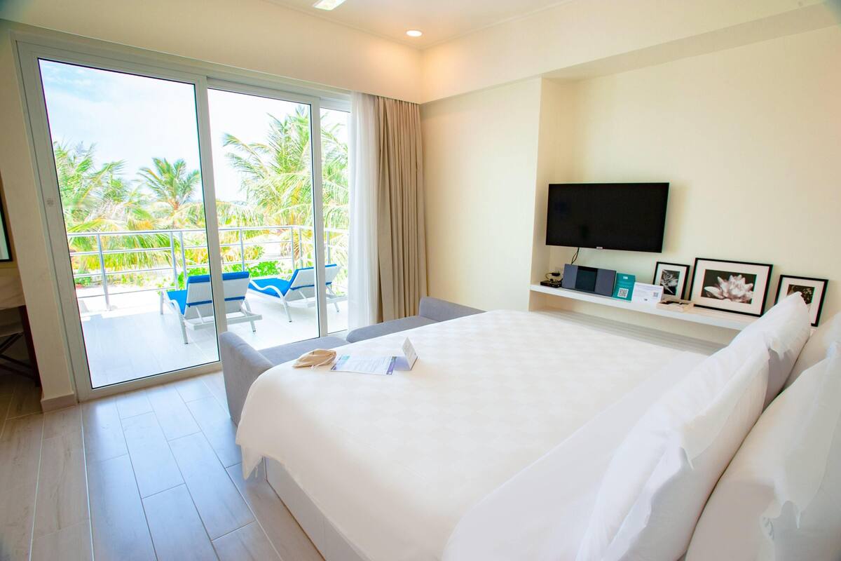 Premium bedding, down duvets, memory-foam beds, minibar