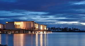 Villa, View, Overwater (Island View) | Premium bedding, down duvets, memory-foam beds, minibar