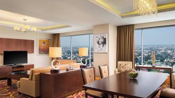 Ambassador Suite | 1 bedroom, premium bedding, minibar, in-room safe
