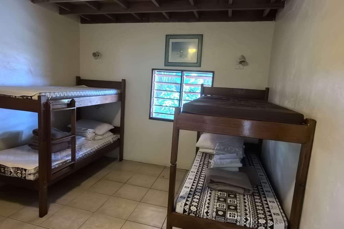 Dormitory Quad (shared facilities) | In-room safe, individually decorated, individually furnished, bed sheets