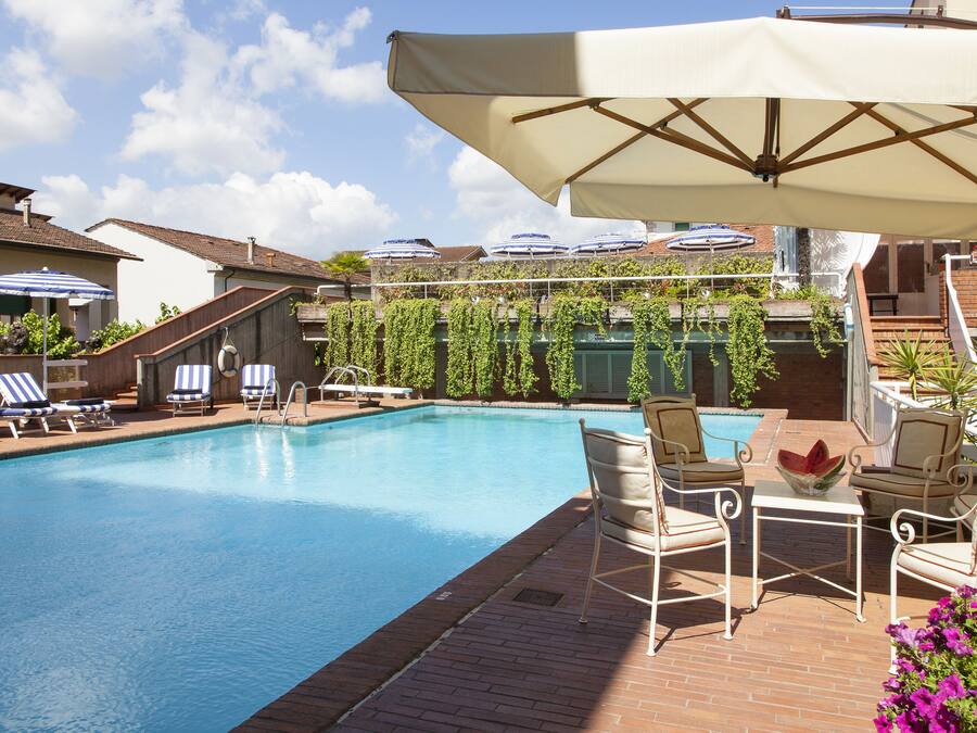Seasonal outdoor pool