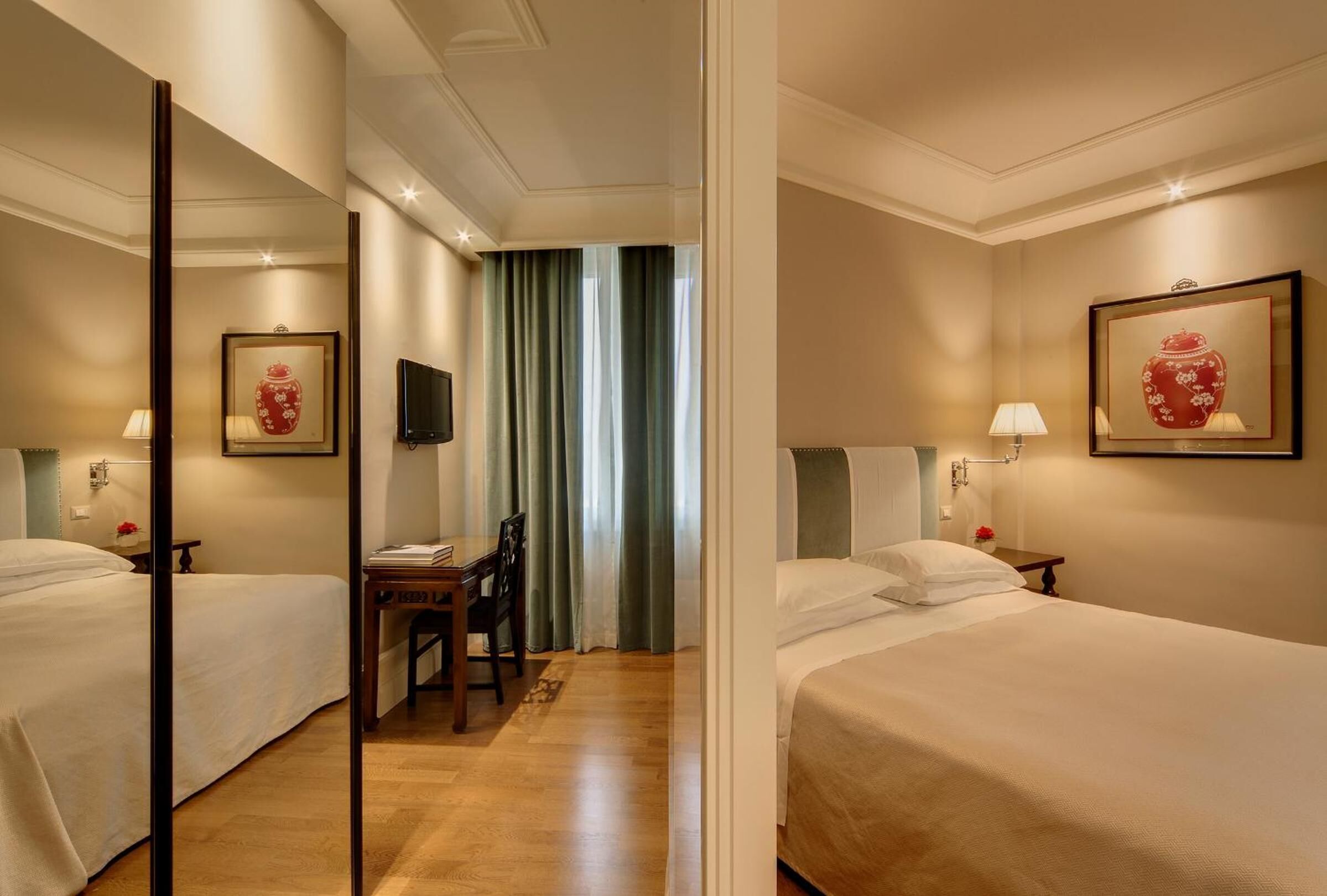 minibar, in-room safe, desk, blackout curtains