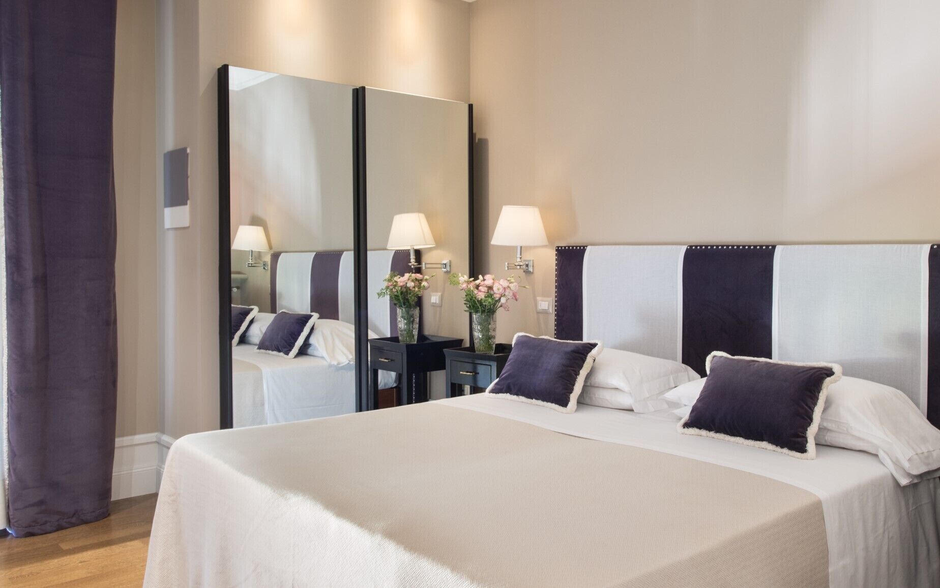 Minibar, in-room safe, desk, blackout curtains