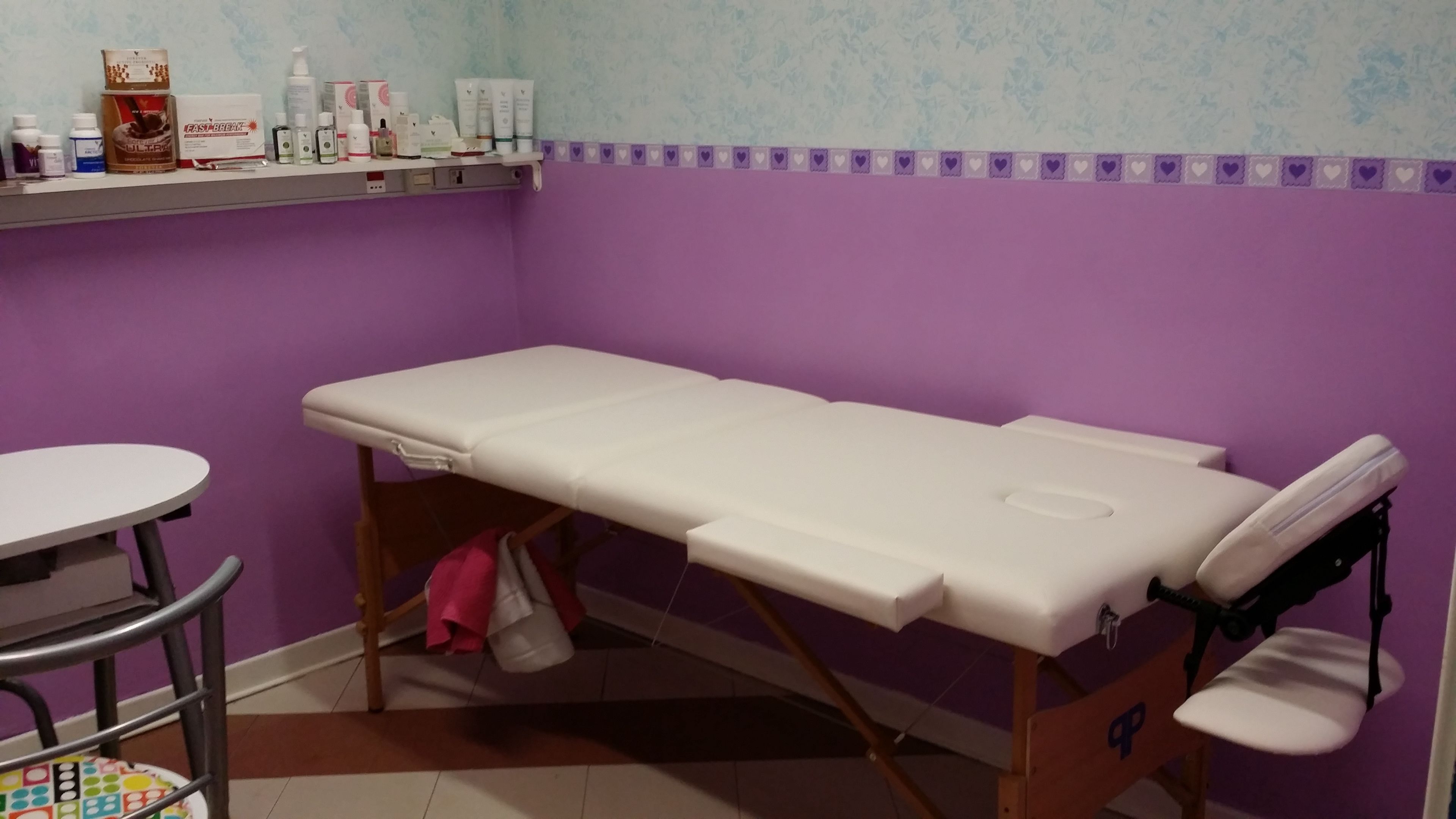 Sala de tratamientos de spa