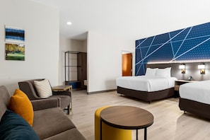 Suite, 2 Queen-Betten, barrierefrei, Nichtraucher | Verdunkelungsvorhänge, schallisolierte Zimmer, Bügeleisen/Bügelbrett