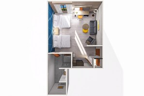Floor plan - Comfort Suites Augusta Riverwatch (Augusta)