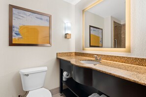 Suite, Non Smoking, Pool View | Bathroom | Hair dryer, towels - Comfort Suites Augusta Riverwatch (Augusta)