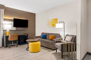 Suite, 2 Queen Beds, Accessible, Non Smoking | Blackout drapes, soundproofing, iron/ironing board, free WiFi