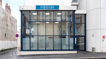 Façade de lâhĂ©bergement