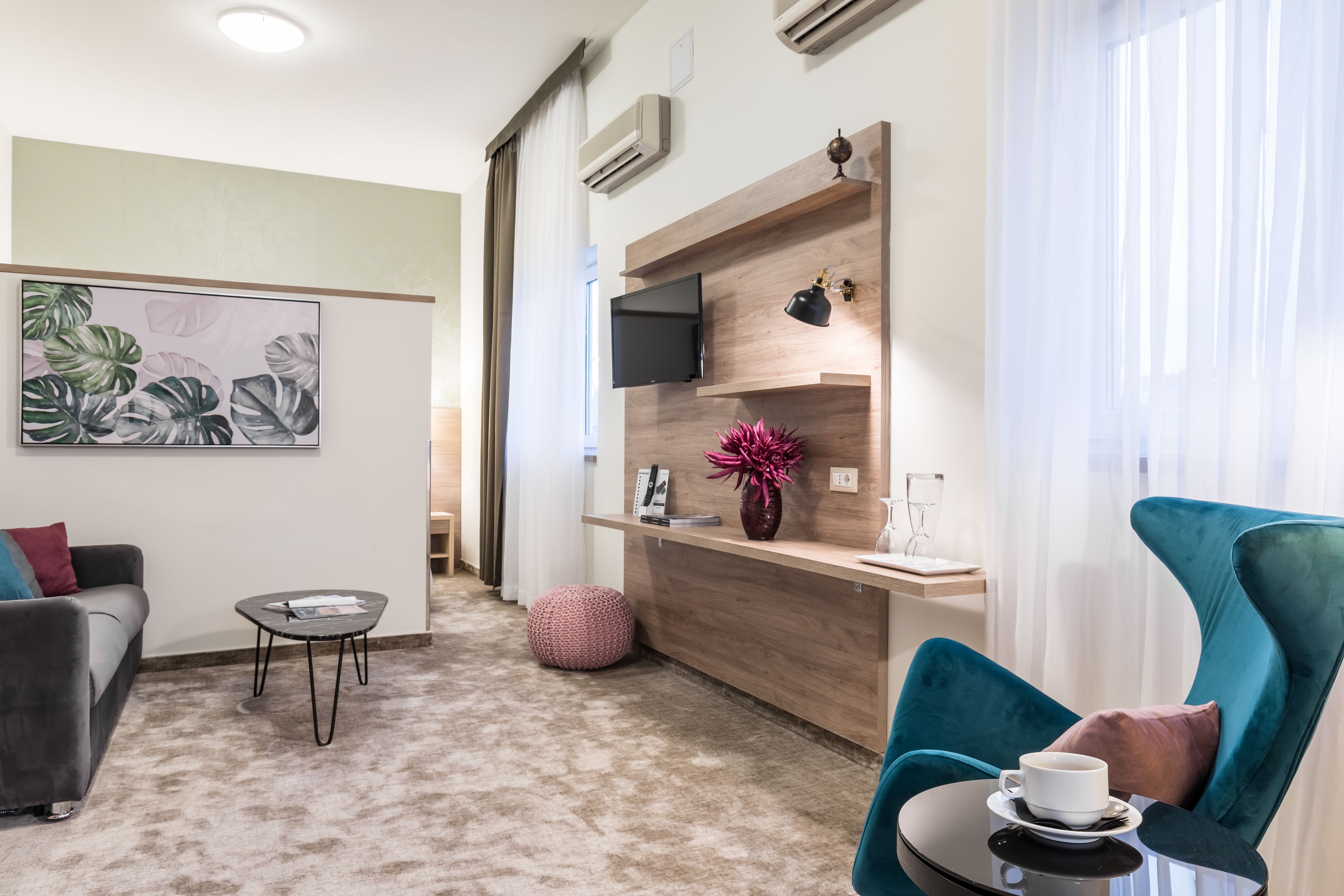 standard apartment | living area | lcd tv