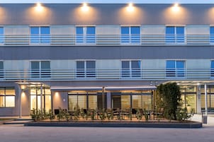 Fassade der Unterkunft