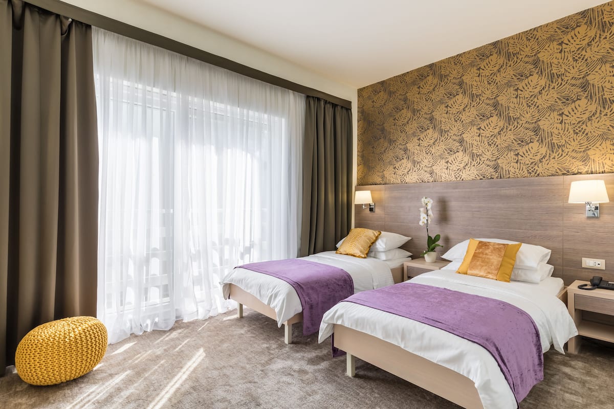 Standard Twin Room | 2 bedrooms, premium bedding, down comforters, memory foam beds