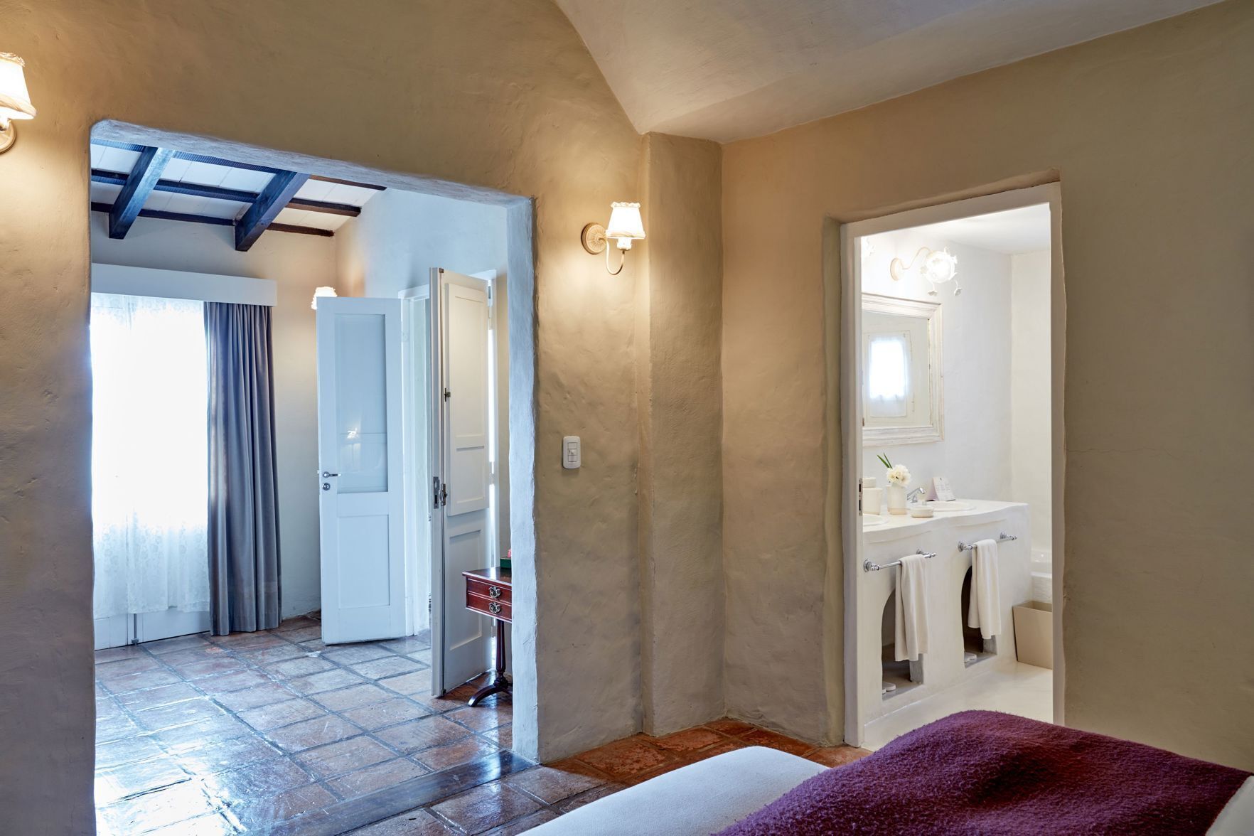 Egyptian cotton sheets, premium bedding, down duvets, pillow-top beds