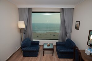 Premium-værelse | Premium-sengetøj, senge med madrasser af memory foam, minibar