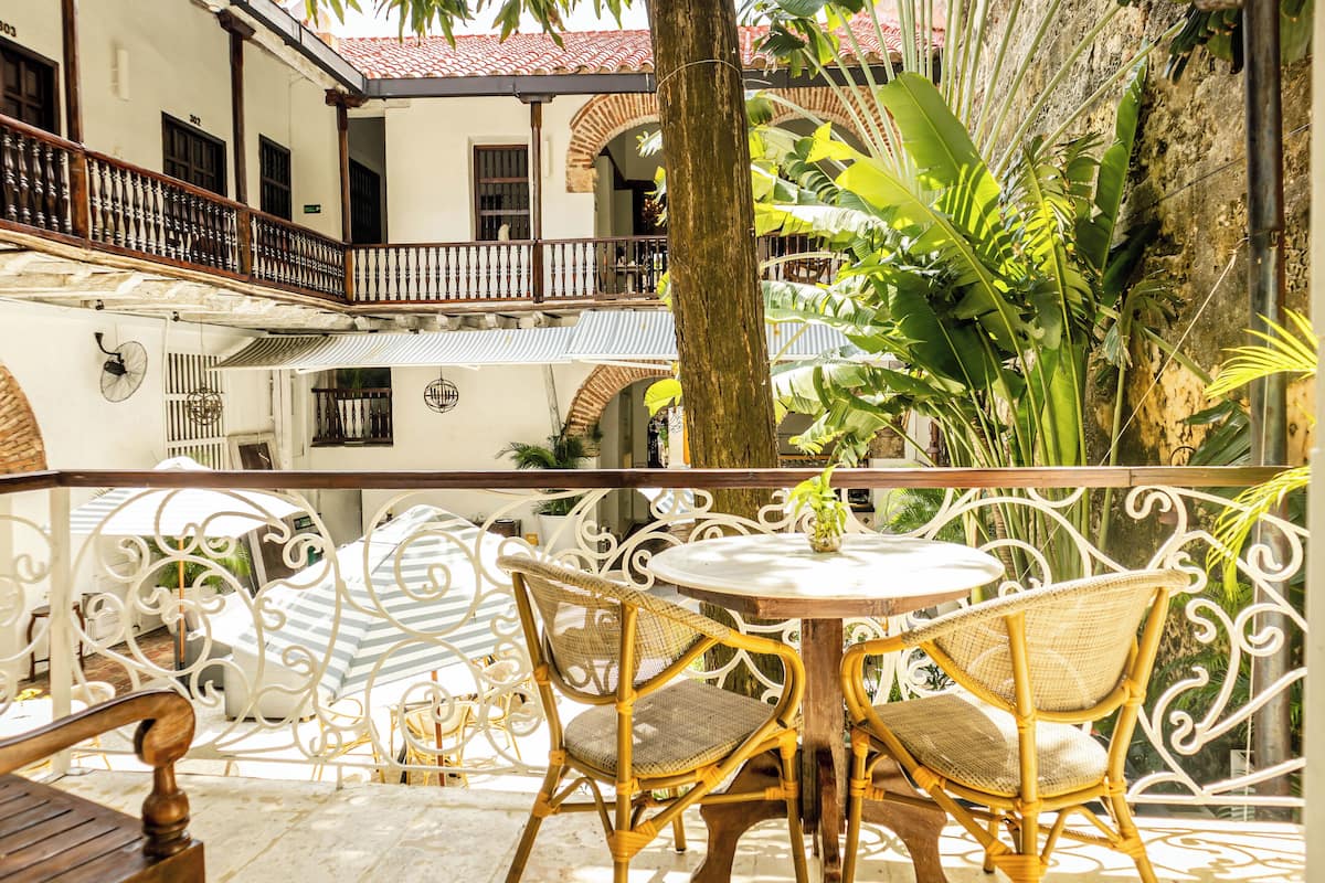 Vue depuis le balcon