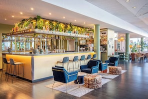 Breakfast, lunch, dinner served; Mediterranean cuisine, garden views