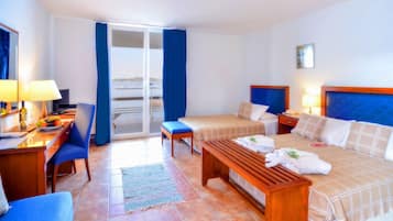 Premium bedding, minibar, in-room safe, desk