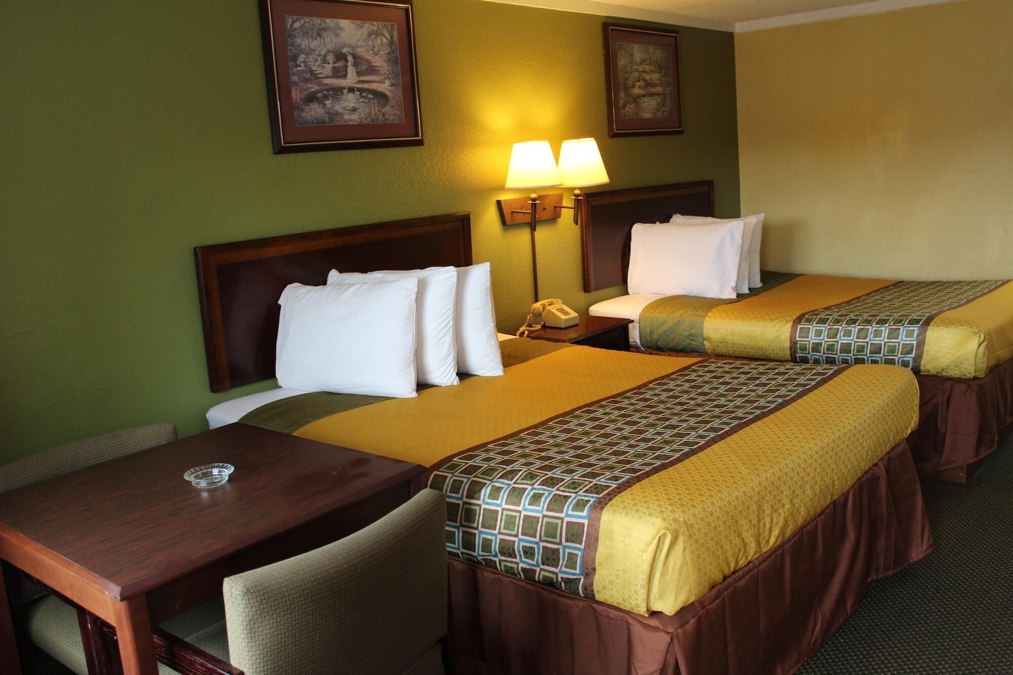 Blackout drapes, iron/ironing board, WiFi (free), bed sheets