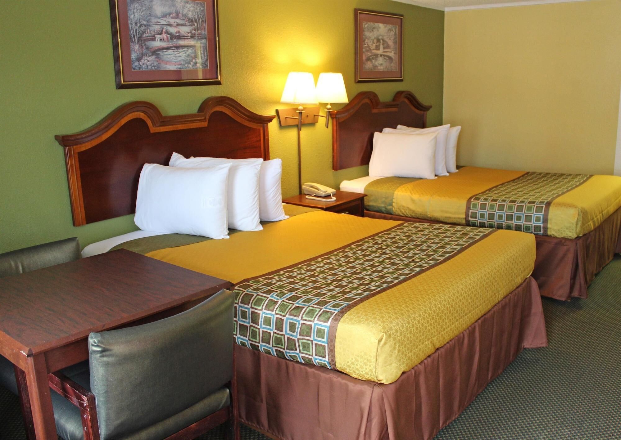 Blackout drapes, iron/ironing board, WiFi (free), bed sheets