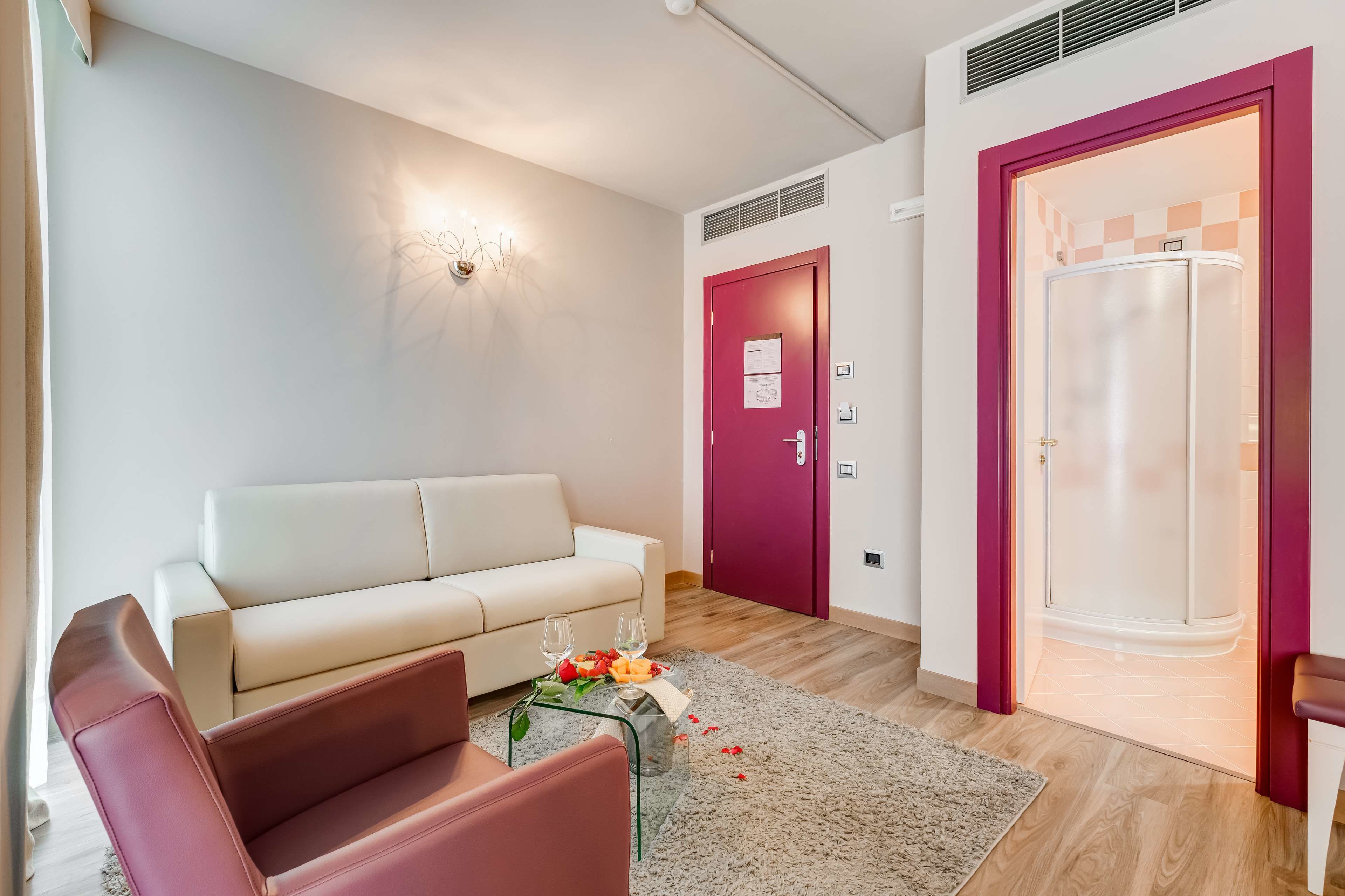 family room, 1 queen bed (with sofabed) | 1 bedroom, premium bedding, down duvets, minibar