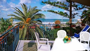 Panoramic Suite, Sea View | Balcony