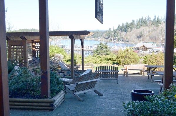 View from property - High Point Resort (Quadra Island)