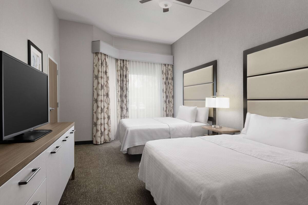 Pillow-top beds, in-room safe, desk, iron/ironing board