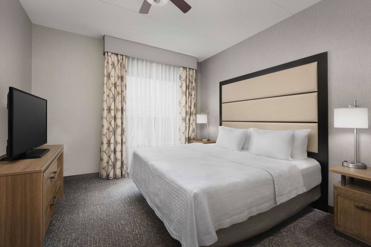 Pillow-top beds, in-room safe, desk, iron/ironing board