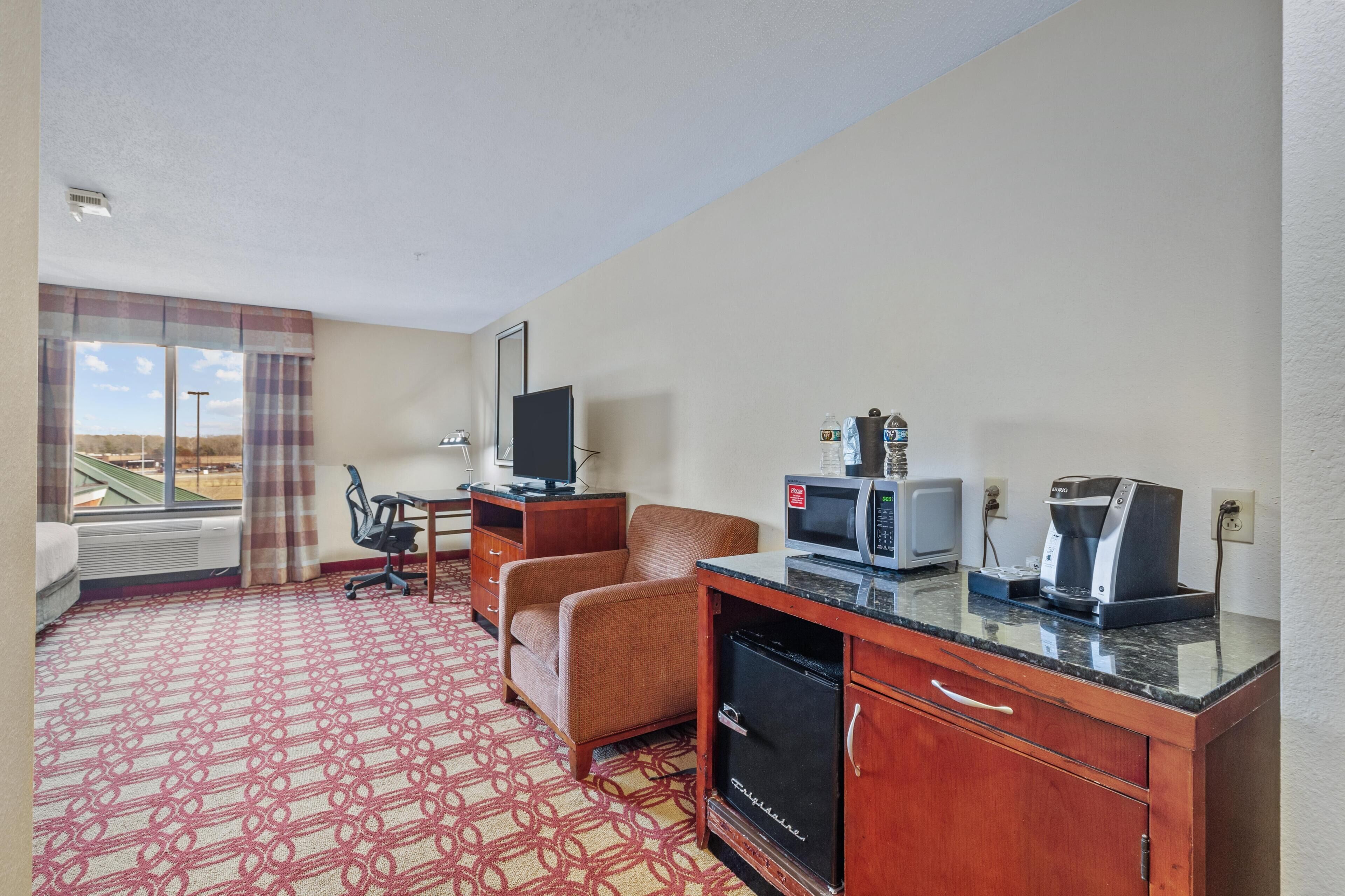 In-room safe, iron/ironing board, free cribs/infant beds, WiFi