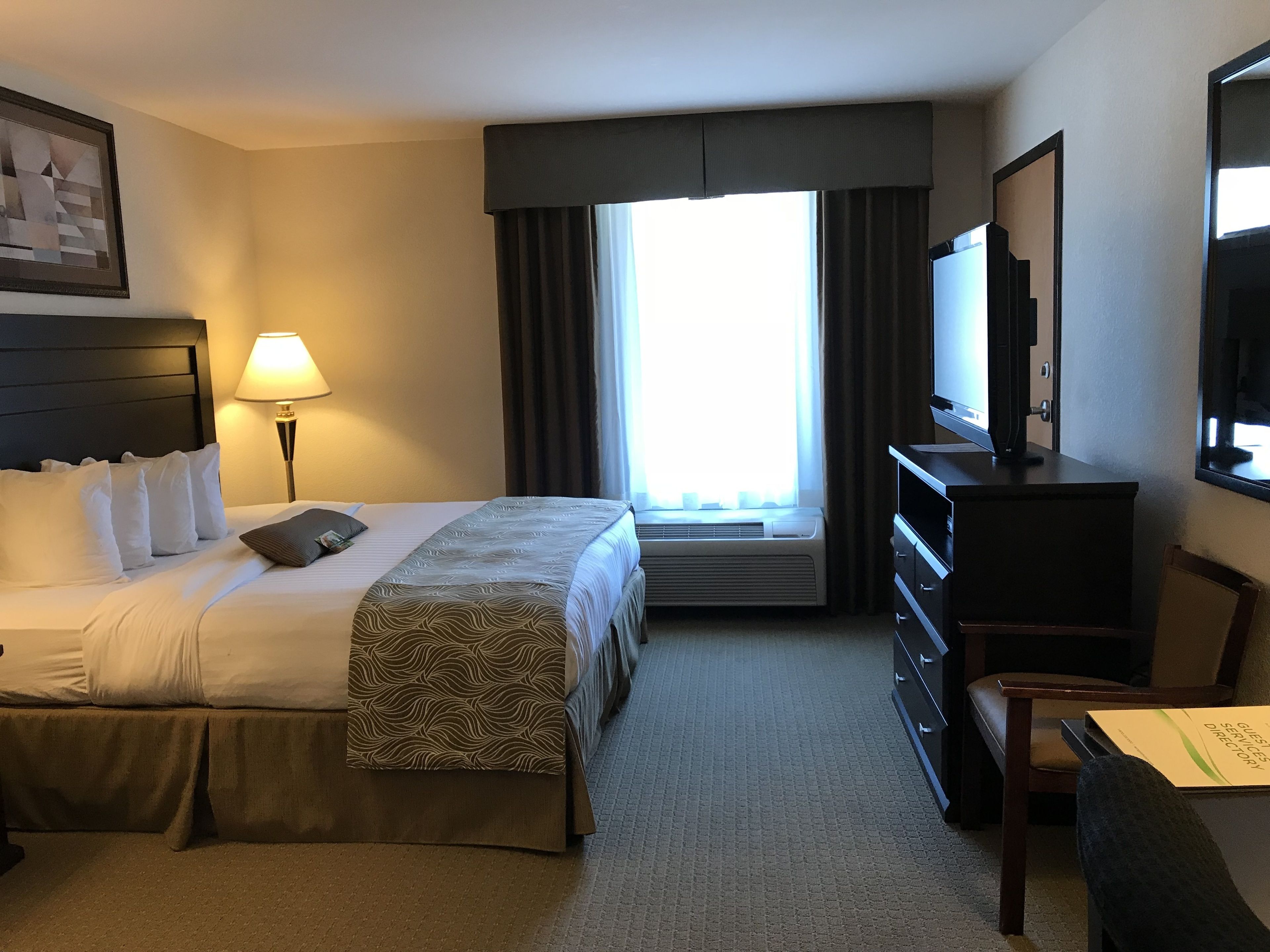 standard room, 1 king bed, accessible, non smoking | premium bedding, in-room safe, desk, laptop workspace