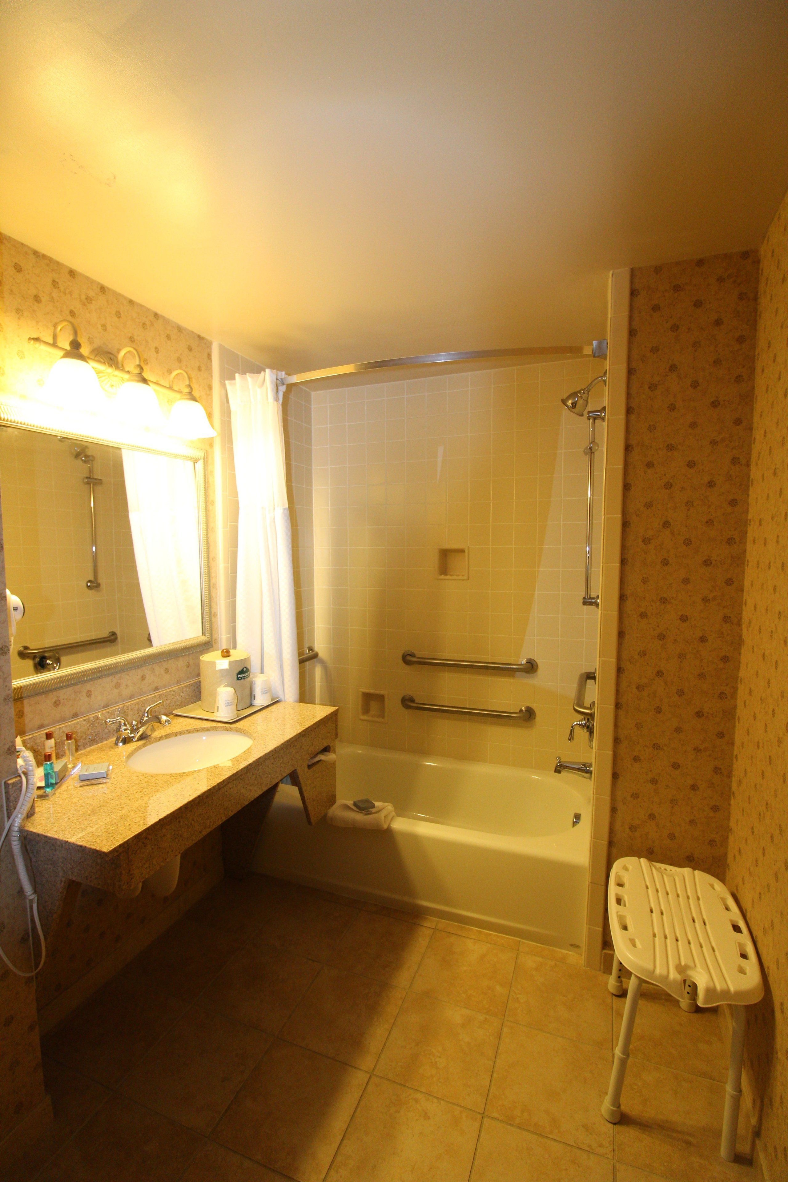 room, 2 queen beds, accessible, non smoking | bathroom | free toiletries, hair dryer, towels
