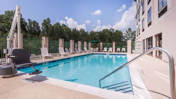 Seasonal outdoor pool