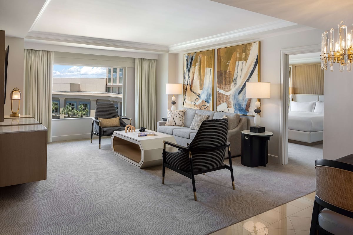 Suite, 2 camere da letto, non fumatori (Chairman's) | 1 camera, lenzuola Frette, biancheria da letto di alta qualità