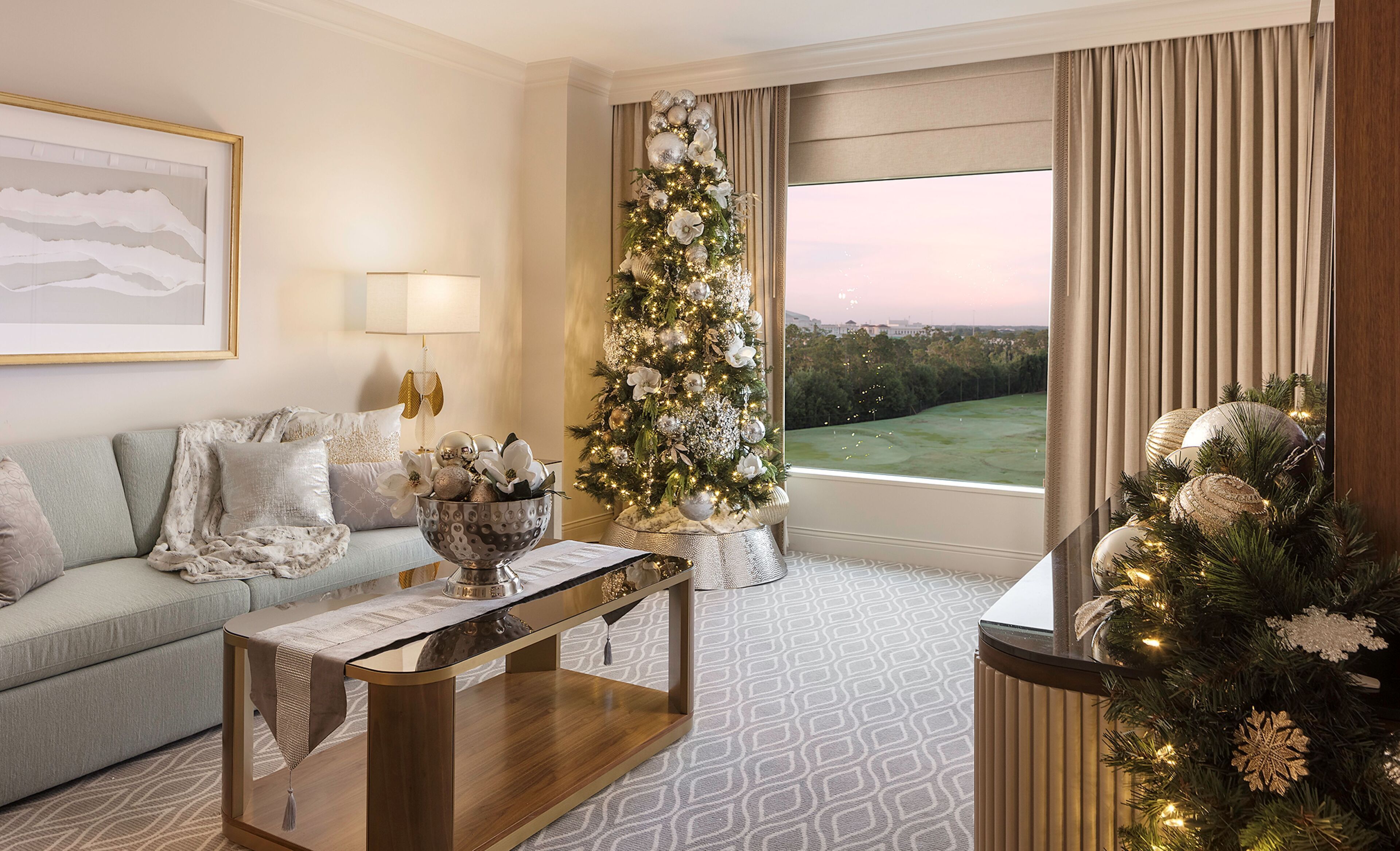 华丽套房, 2 张大床 (Holiday Haven) | 1 多间卧室、意大利 Frette 床单、高档床上用品、加厚床垫