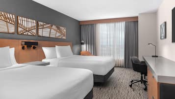 Premium bedding, in-room safe, desk, iron/ironing board