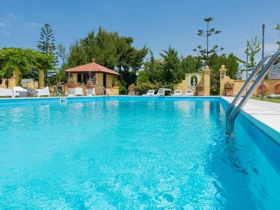 Seasonal outdoor pool