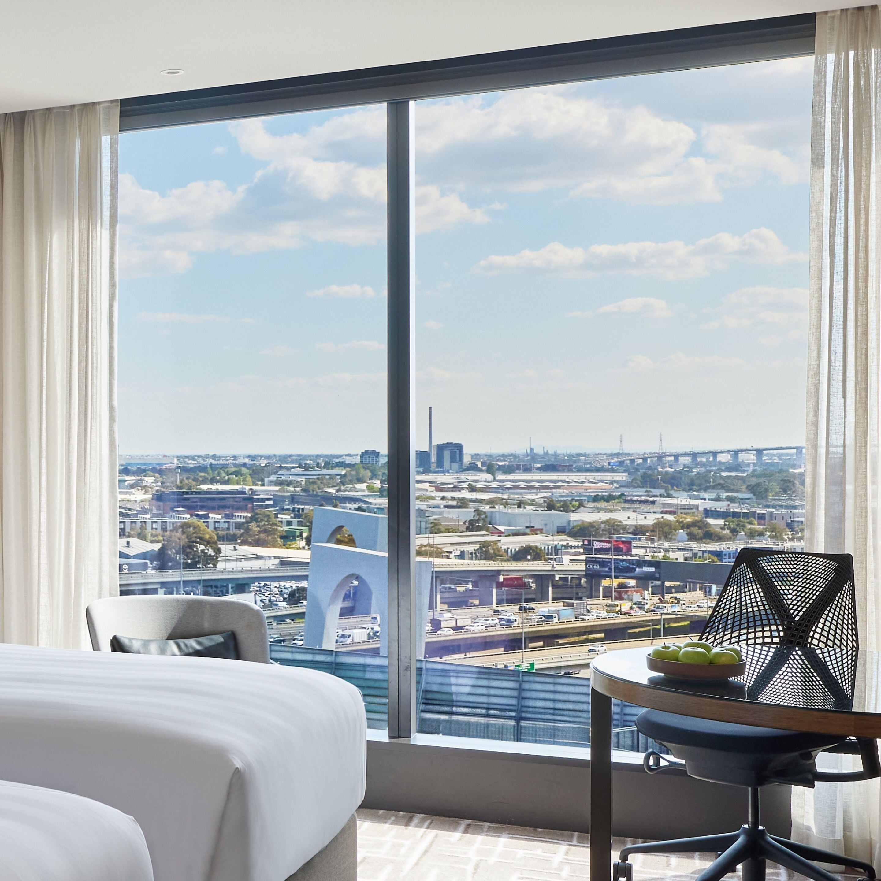 deluxe twin room | view from room