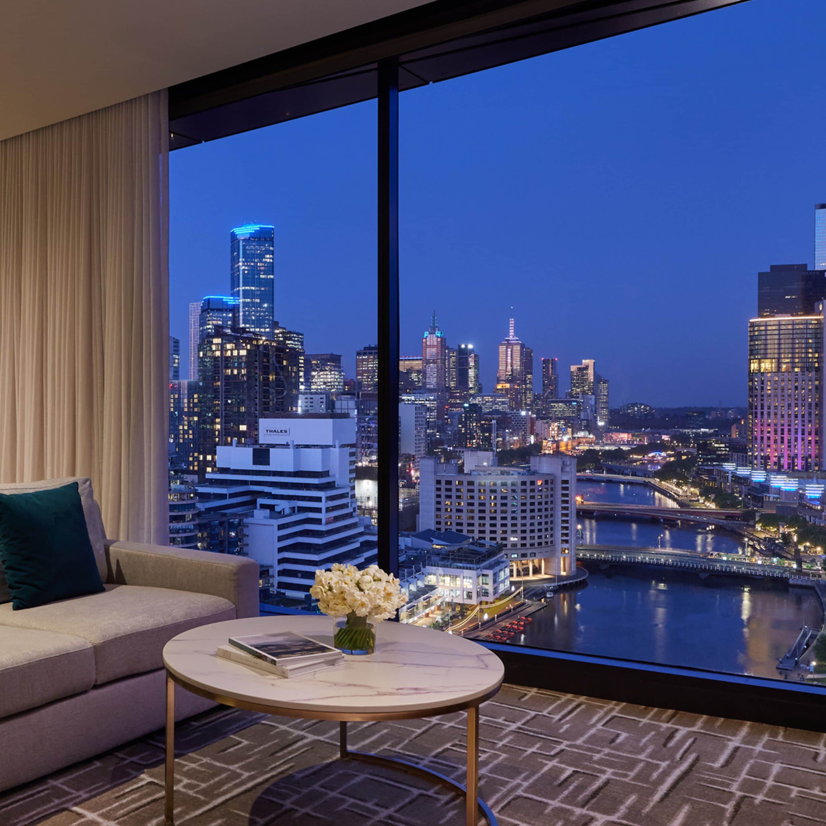 Two Bedroom City Skyline Suite | City view